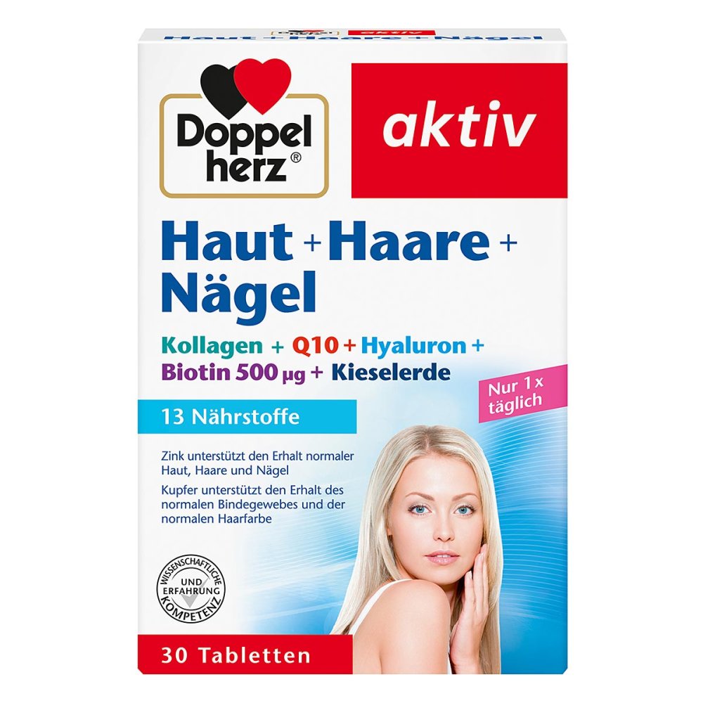 Doppelherz Haut Haare Nagel Tabletten 30 Stk 