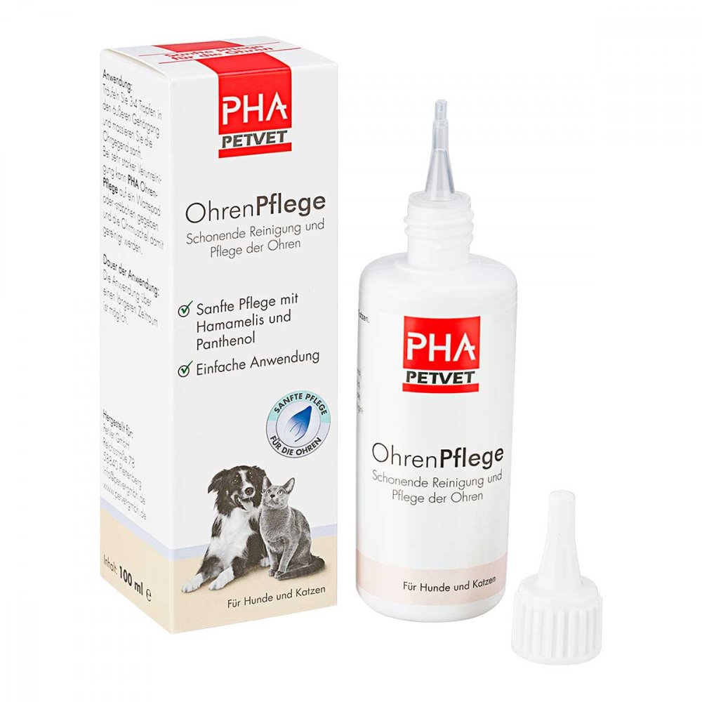 Pha Ohrenpflege für Hunde Tropfen 100 ml