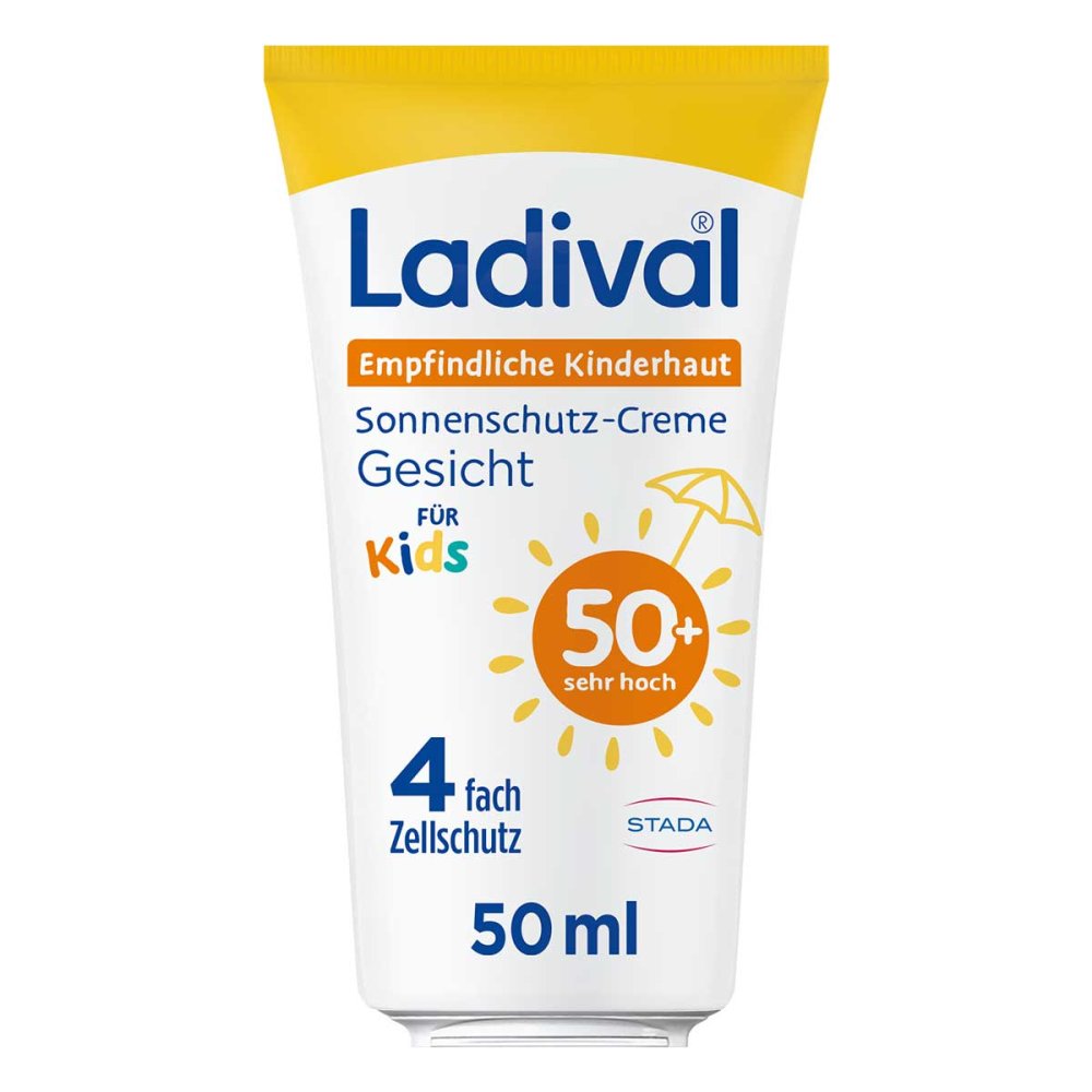 Ladival Empfindl. Kinderhaut Sonnenschutz-Creme LSF 50+ Gesicht 50 ml