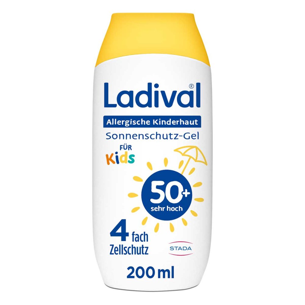 Ladival Allergische Kinderhaut Sonnenschutz-Gel LSF 50+ 200 ml