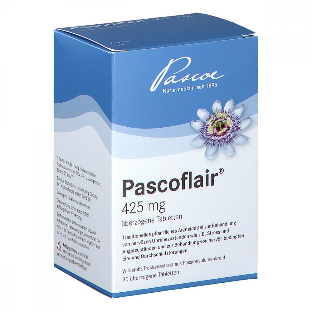 Pascoflair überzogene Tabletten, 90 St. Tabletten