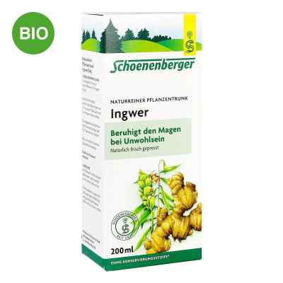 Schoenenberger Naturreiner Pflanzentrunk Ingwer 