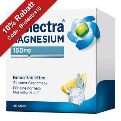 Magnesium Biolectra Brausetabletten Zitrone