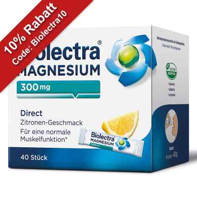 Biolectra Magnesium 300 mg Direct Zitrone