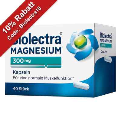 Biolectra Magnesium 300 mg Kapseln