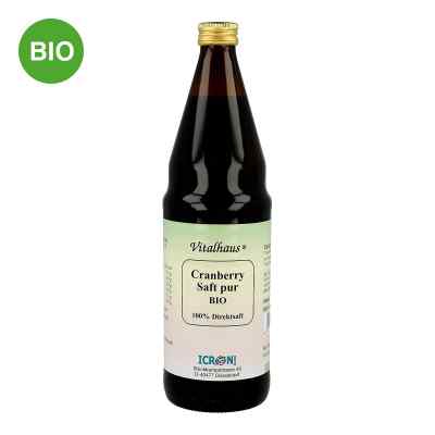Cranberry Saft pur bio Vitalhaus