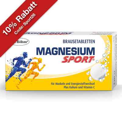 Dr. Böhm Magnesium Sport Brausetabletten