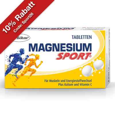 Dr. Böhm Magnesium Sport Tabletten 60 stk von APOMEDICA PHARMAZEUTISCHE PRODUKTE GMBH PZN 08200029