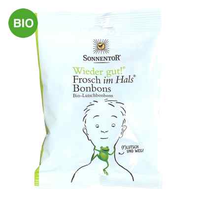 SONNENTOR Frosch im Hals Bio Lutschbonbons