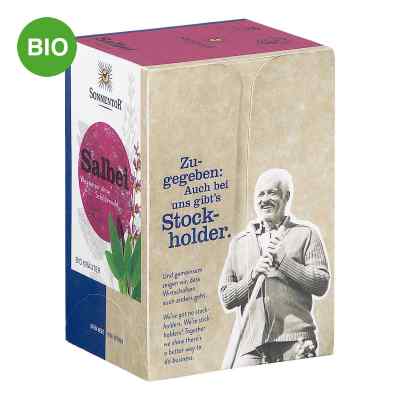 SONNENTOR Salbei Tee bio 18 stk von SONNENTOR KRAEUTERHANDELSGMBH PZN 08202246