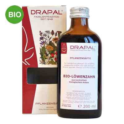 Löwenzahnblätter Bio Pflanzensaft Drapal 200 ml von ALLPHARM Vertriebs GmbH PZN 09669348