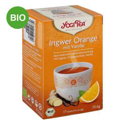 Yogi Tea Ingwer Orange+vanille Bio Filterbeutel