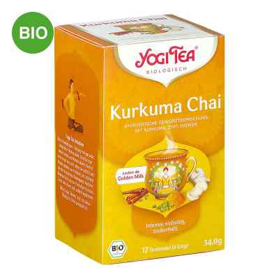 Yogi Tea Kurkuma Chai Bio Teebeutel 17X2.0 g von YOGI TEA GmbH PZN 13416481