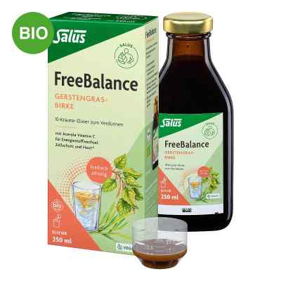 Salus Freebalance Gerstengras-Birke Elixier Bio
