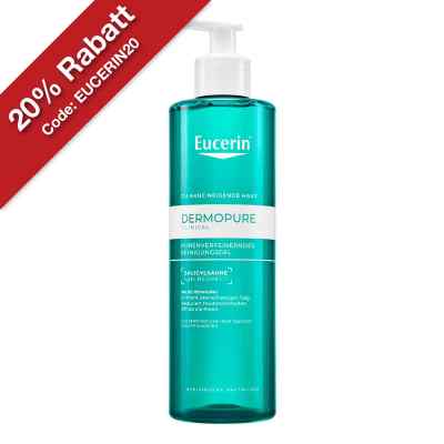 Eucerin Dermopure Clinical porenverfeinerndes Reinigungsgel 400 ml von Beiersdorf AG Eucerin PZN 19729850