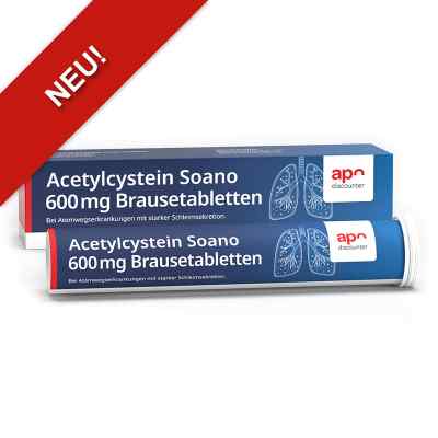 Acetylcystein 600 mg Hustenlöser Brausetabletten 