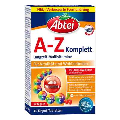 Abtei A-Z Komplett Tabletten 40 stk von Perrigo Deutschland GmbH PZN 17364769