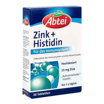 Abtei Zink+histidin Tabletten 30 stk von Omega Pharma Deutschland GmbH PZN 03972761