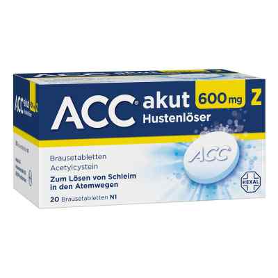 ACC® akut 600 Z Hustenlöser Brausetabletten 20 stk von Hexal AG PZN 03294723