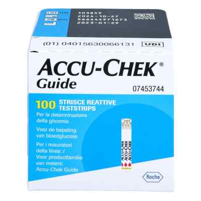 Accu-chek Guide Teststreifen 100 stk von B2B Medical GmbH PZN 17971162