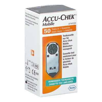 Accu Chek Mobile Blutzucker Testkassette 50 stk von ROCHE DIABETES CARE AUSTRIA GMBH PZN 08201470