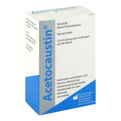 Acetocaustin Lösung 0.5 ml von  PZN 03055740
