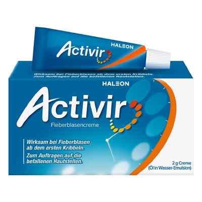 Activir Fieberblasencreme bei Lippenherpes