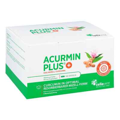 Acurmin Plus Das Mizell-curcuma Weichkapseln 180 stk von Cellavent Healthcare GmbH PZN 12451506