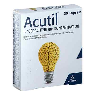 Acutil Kapseln für Gedächtnis und Konzentration