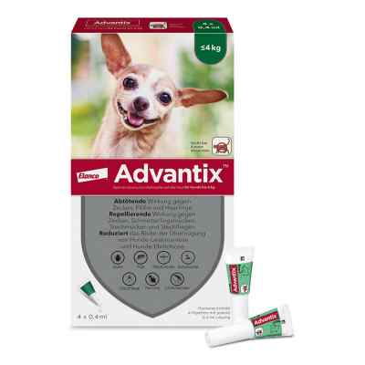 Advantix Spot-On für Hunde bis 4 kg