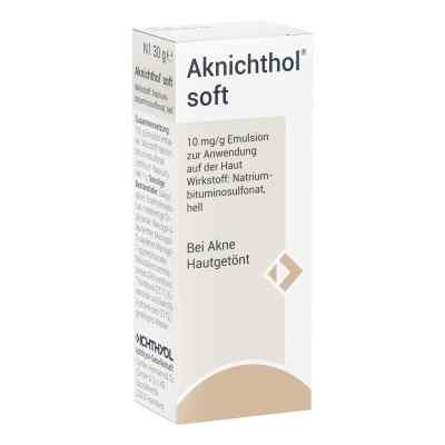 Aknichthol soft Emulsion 30 g von Ichthyol-Gesellschaft Cordes Her PZN 00808038