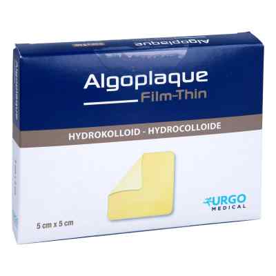 Algoplaque Film 5x5 cm Hydrokolloidwundaufl. 10 stk von Urgo GmbH PZN 16819630