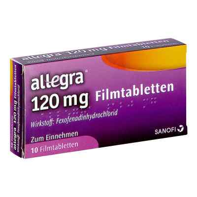 Allegra 120 mg Filmtabletten 10 stk von OPELLA HEALTHCARE AUSTRIA GMBH   PZN 08200834