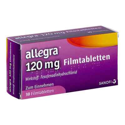 Allegra 120 mg Filmtabletten 30 stk von OPELLA HEALTHCARE AUSTRIA GMBH   PZN 08200835
