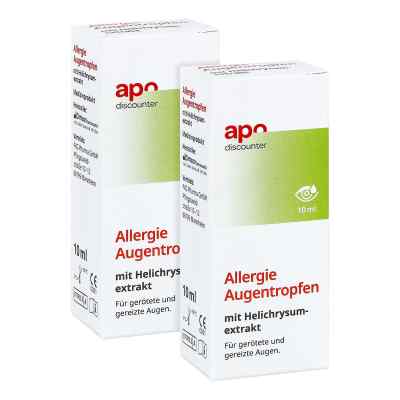 Allergie Augentropfen mit Helichrysumextrakt 2x10 ml von apo.com Group GmbH PZN 08102211