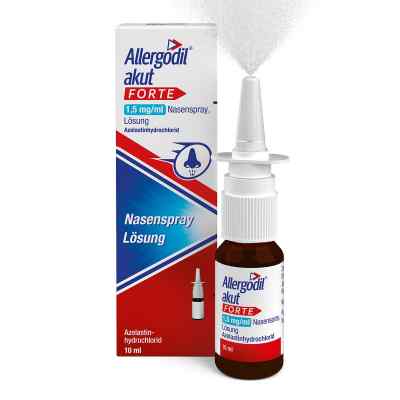Allergodil akut FORTE Nasenspray bei Allergie, Heuschnupfen
