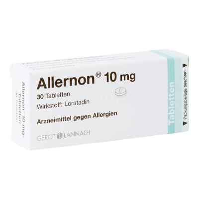 Allernon 10 mg 30 stk von G.L.PHARMA GMBH         PZN 08200104