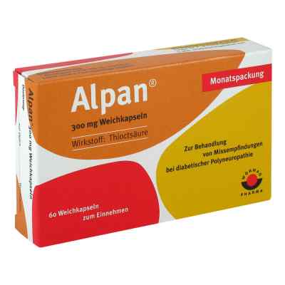 Alpan 300mg 60 stk von Wörwag Pharma GmbH & Co. KG PZN 09674349