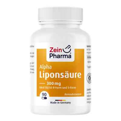 Alpha Liponsäure 300 mg Kapseln 90 stk von Zein Pharma - Germany GmbH PZN 09304799