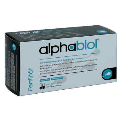Alphabiol Fertilität für den Mann Kapseln 60 stk von NanoRepro AG PZN 10311876
