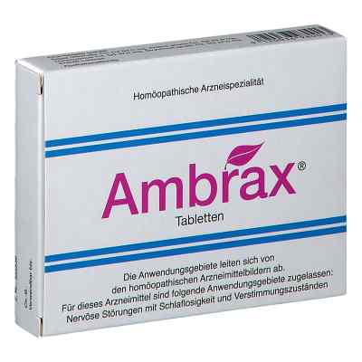 Ambrax Tabletten 50 stk von HOMVIORA ARZNEIMITTEL DR.HAGEDOR PZN 08200840