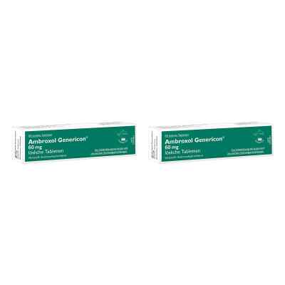 Ambroxol Genericon 60 mg lösliche Tabletten 2x20 stk von GENERICON PHARMA GES.M.B.H. PZN 08106988