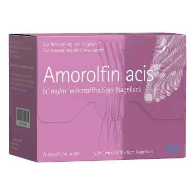 Amorolfin acis 50 mg/ml wirkstoffhalt.Nagellack 3 ml von MIBE GmbH Arzneimittel PZN 15317435