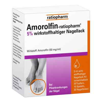 Amorolfin-ratiopharm 5% 3 ml von ratiopharm GmbH PZN 09199173