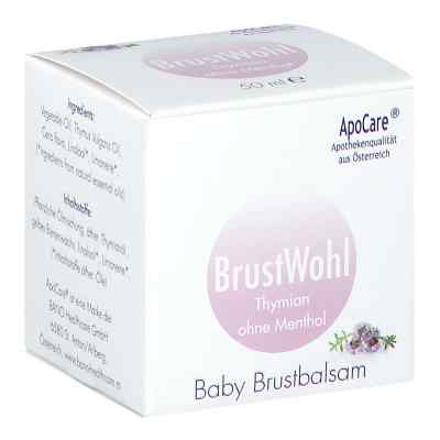 ApoCare BrustWohl Baby Balsam 50 ml von BANO HEALTHCARE GMBH PZN 08201060