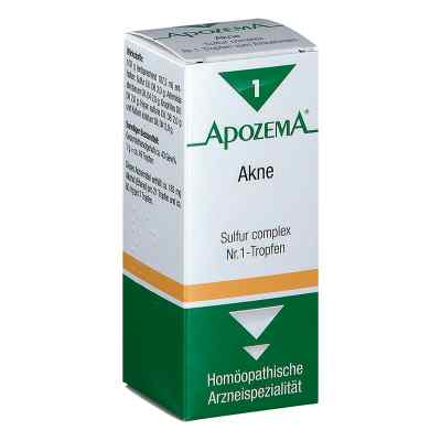 Apozema Akne Sulfur complex Nummer 1 - Tropfen 50 ml von APOMEDICA PHARMAZEUTISCHE PRODUK PZN 08200810
