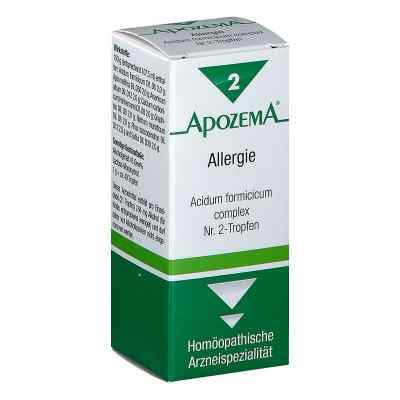 Apozema Allergie Acidum formicicum complex Nummer 2 - Tropfen 50 ml von APOMEDICA PHARMAZEUTISCHE PRODUK PZN 08200813