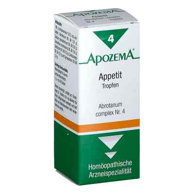 Apozema Appetit Abrotanum complex Nummer 4 - Tropfen 50 ml von APOMEDICA PHARMAZEUTISCHE PRODUK PZN 08200821