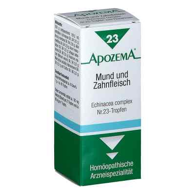 Apozema Mund und Zahnfleisch Echinacea complex Nummer 23 - Tropf 50 ml von APOMEDICA PHARMAZEUTISCHE PRODUK PZN 08200949