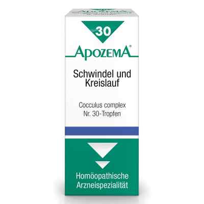 Apozema Schwindel und Kreislauf Cocculus complex Nr. 30 Tropfen 50 ml von APOMEDICA PHARMAZEUTISCHE PRODUKTE GMBH PZN 08200391